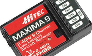 HITEC Maxima 9 High Response 2.4GHz AFHSS RECEIVER (27525)